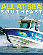 All At Sea - The Southeast's Waterfront Magazine - October 2014
